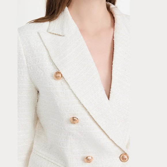 Lioness Palermo Blazer in Cream Size Small - Picture 4 of 7